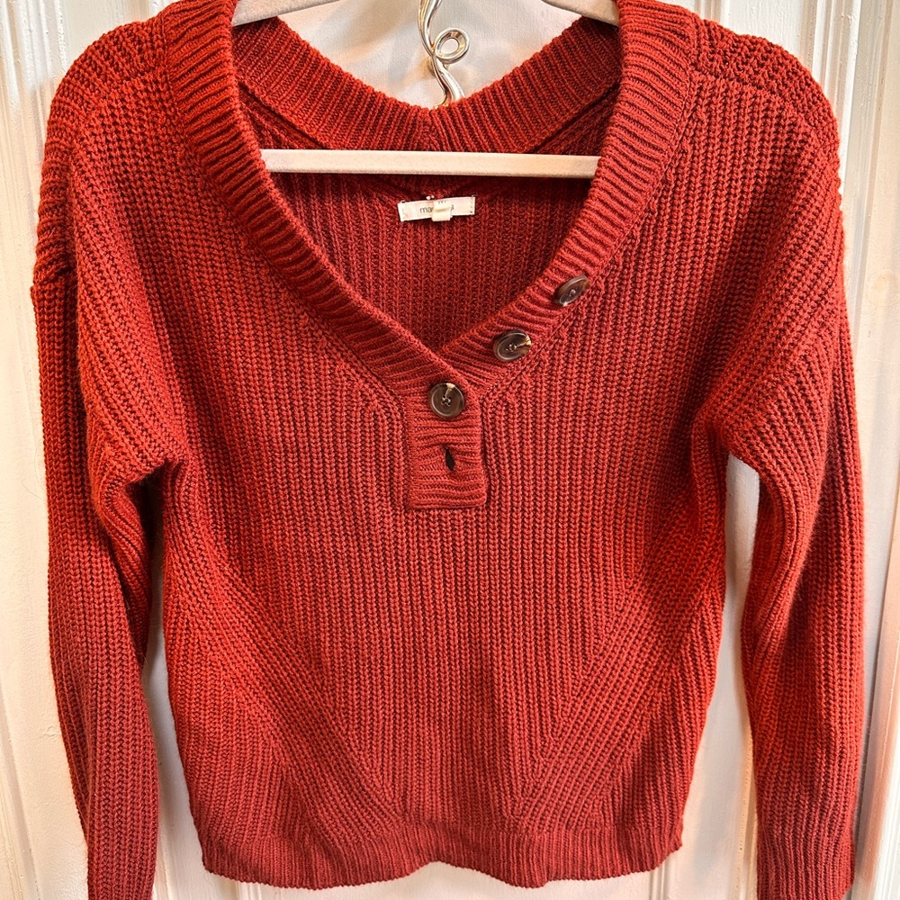 Maurices Burnt Orange Sweater